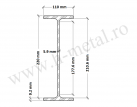 Profil IPE 220 mm 1